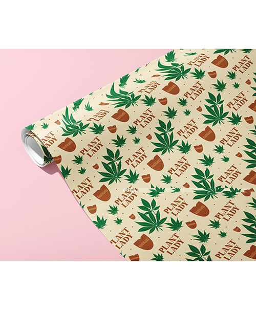 Plant Lady Naughty Wrapping Paper