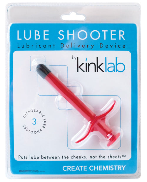 KinkLab Lube Shooter - Red