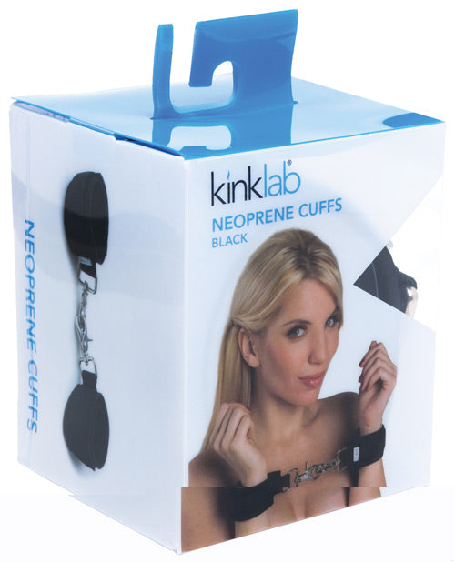 KinkLab Neoprene Cuffs - Black