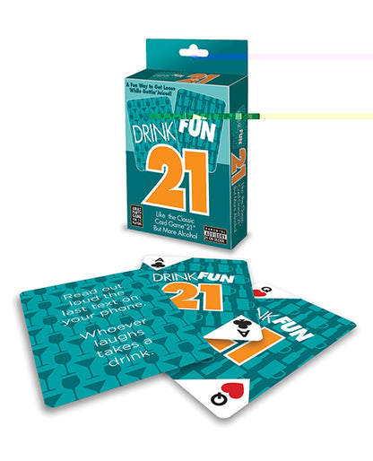 Drink Fun 21 Card Game