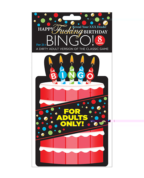 Happy Fucking Birthday Bingo Game