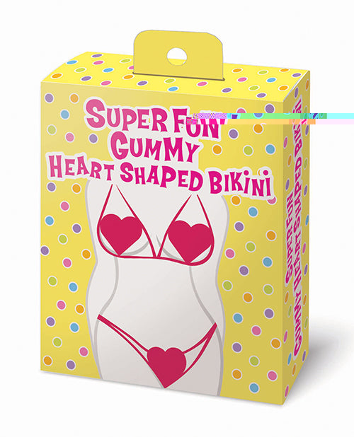 Super Fun Heart Shaped Gummy Bikini Set