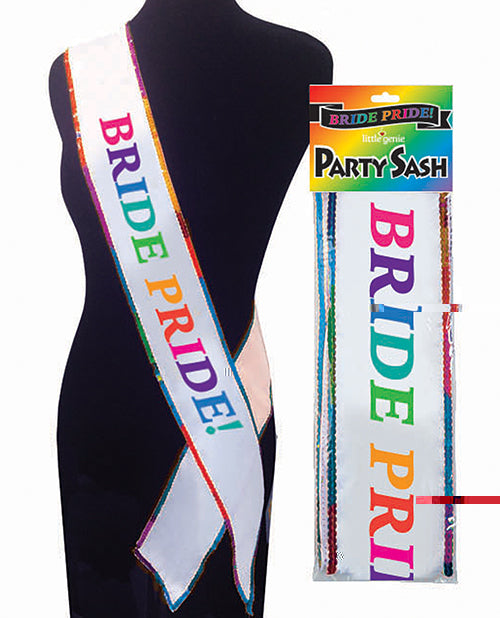 Bride Pride Sash