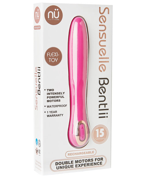 Nu Sensuelle Bentlii 2 Motors Flexible Vibe - Magenta