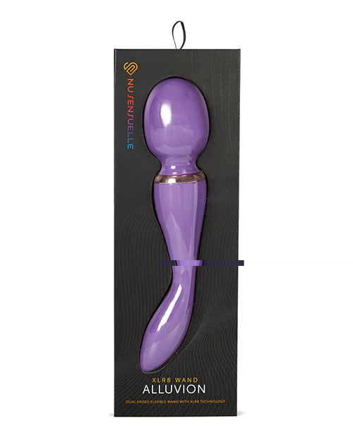 Nu Sensuelle Alluvion XLR8 Bendable Wand - Purple