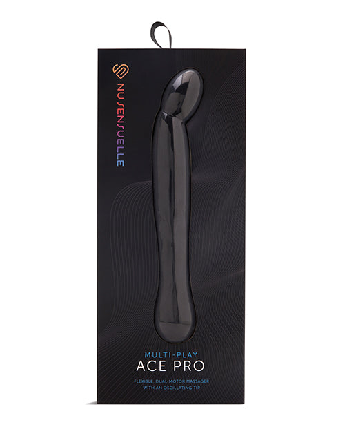 Nu Sensuelle Ace Pro Prostate & G Spot Vibe - Black