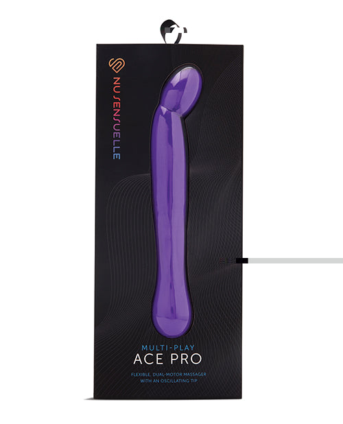 Nu Sensuelle Ace Pro Prostate & G Spot Vibe - Purple