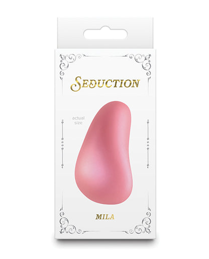 Seduction Mila Body Massager - Metallic Rose Gold