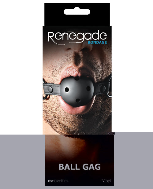 Renegade Bondage Ball Gag - Black