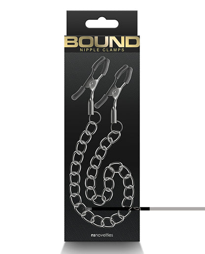 Bound DC2 Nipple Clamps - Gunmetal