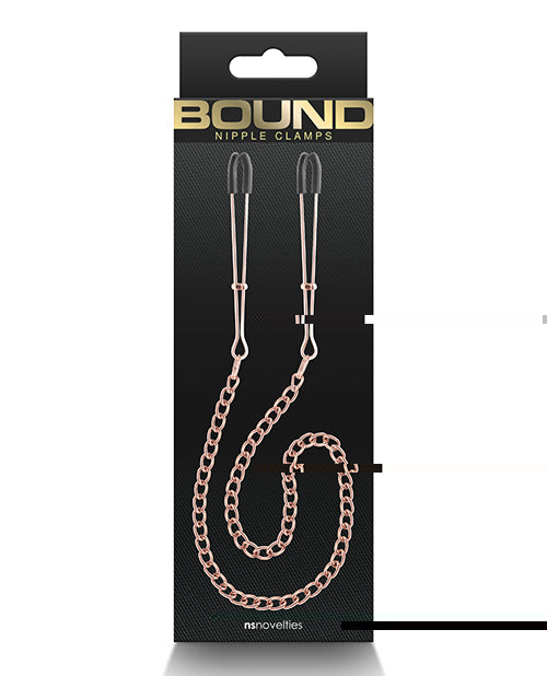 Bound DC3 Nipple Clamps - Rose Gold