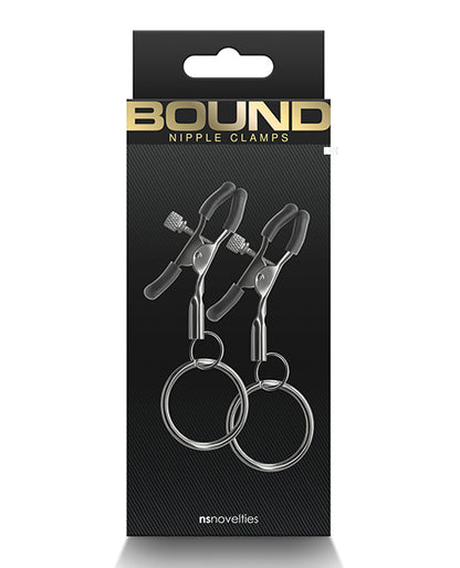 Bound C2 Nipple Clamps - Gunmetal