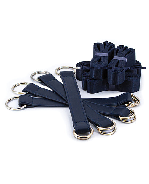 Bondage Couture Tie Down Straps - Blue