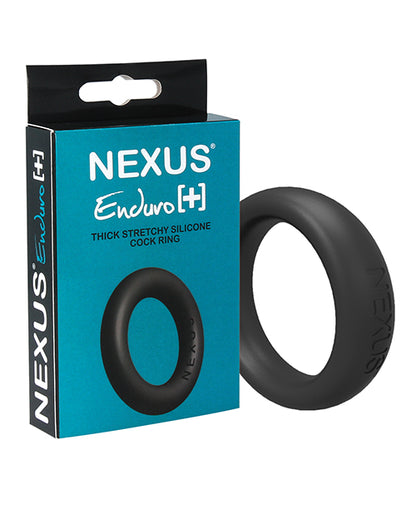 Nexus Enduro Plus Silicone Cock Ring - Black