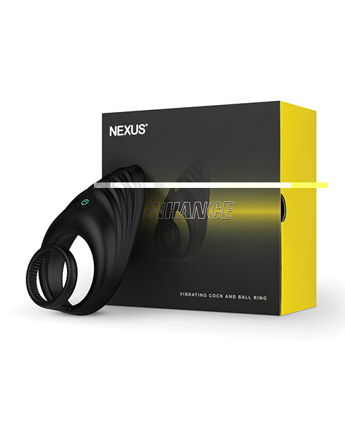 Nexus Enhance Cock & Ball Ring - Black