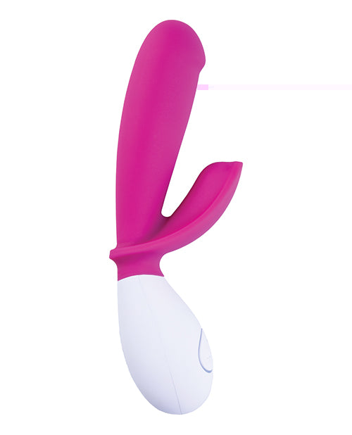 OhMiBod Lovelife Snuggle Dual Stimulation Vibe - Pink