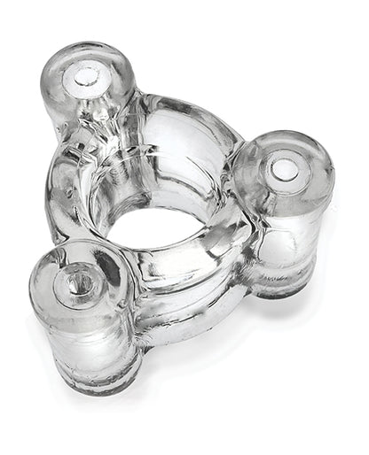 Oxballs Buzz Squeeze Ballstretcher Vibe - Clear