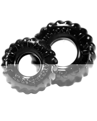 Oxballs TruckT Cock & Ball Ring - Black Pack of 2