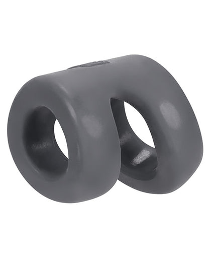 Hunky Junk Connect Cock Ring w/Balltugger - Stone