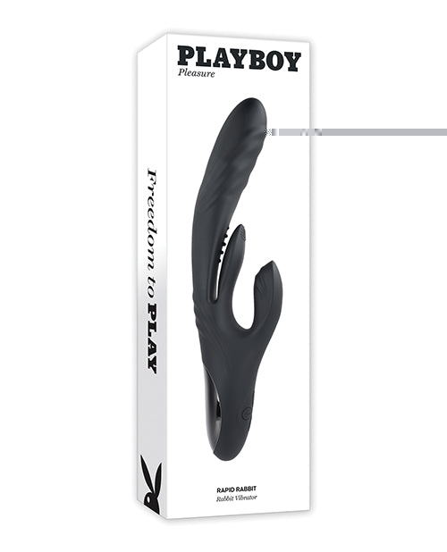 Playboy Pleasure Rapid Rabbit Vibrator - 2 AM