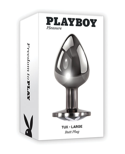 Playboy Pleasure Tux Butt Plug - Large