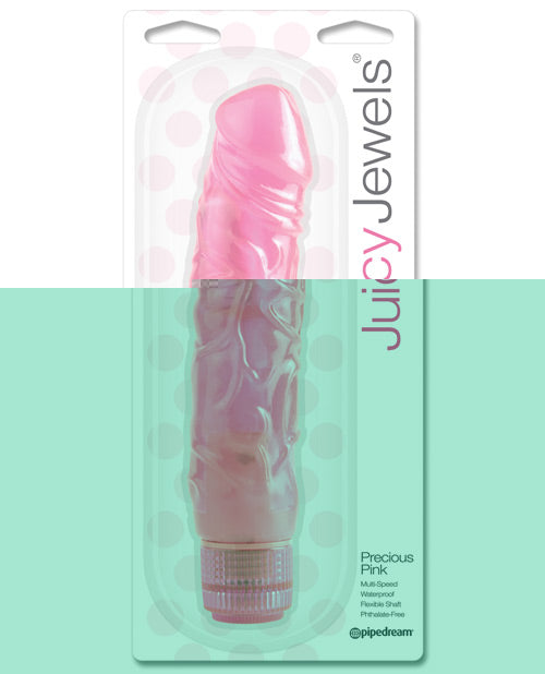 Juicy Jewels Precious Pink Vibrator - Pink