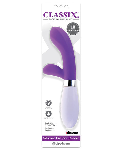 Classix Silicone G-Spot Rabbit - Purple