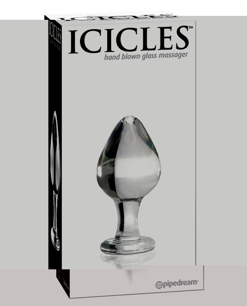 Icicles No. 25 Hand Blown Glass - Clear