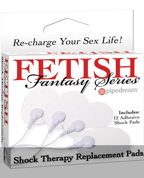 Fetish Fantasy Series Shock Therapy Replacement Pads - 12 pc
