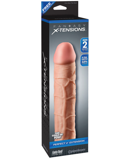 Fantasy X-tensions Perfect 2" Extension - Flesh