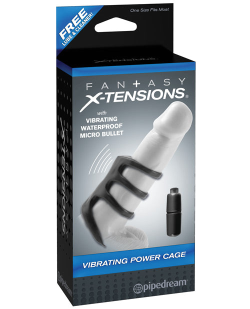 Fantasy X-tensions Vibrating Power Cage - Black