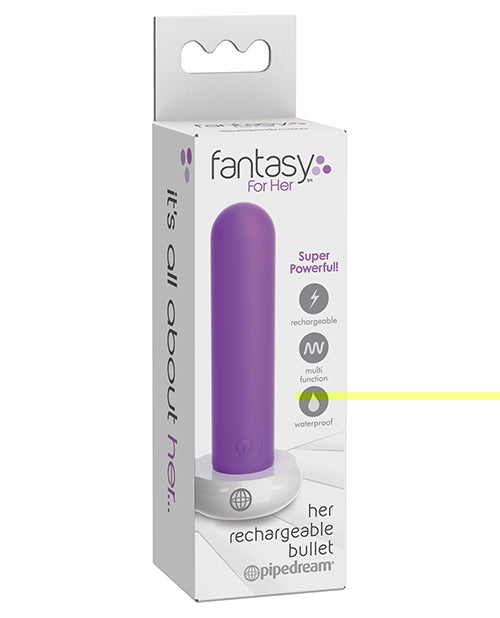Fantasy for Her Rechargable Bullet - Purple