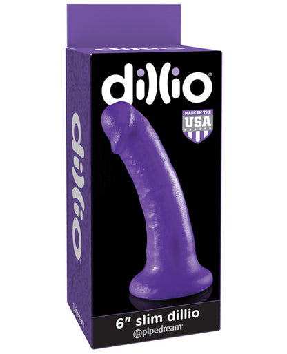 Dillio 6" Slim Dillio - Purple