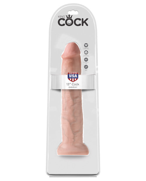 King Cock 13" Cock - Flesh