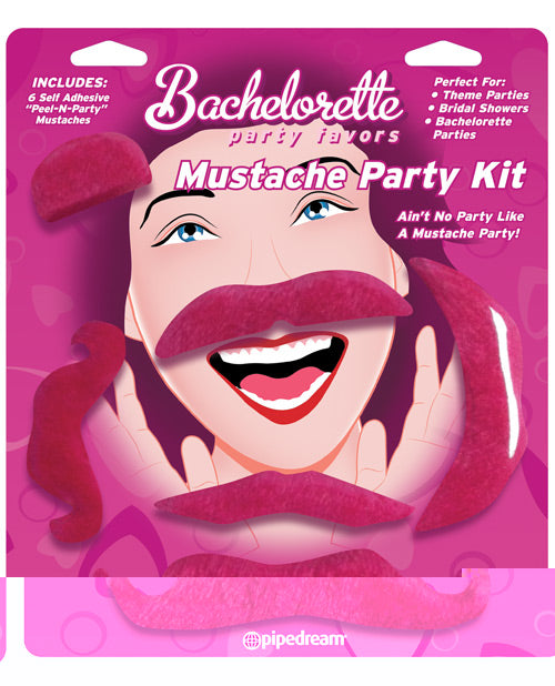 Pipedream Bachelorette Party Favors Mustache Party Kit