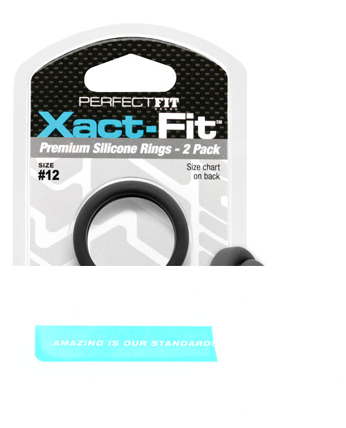 Perfect Fit Xact Fit #12 - Black Pack of 2