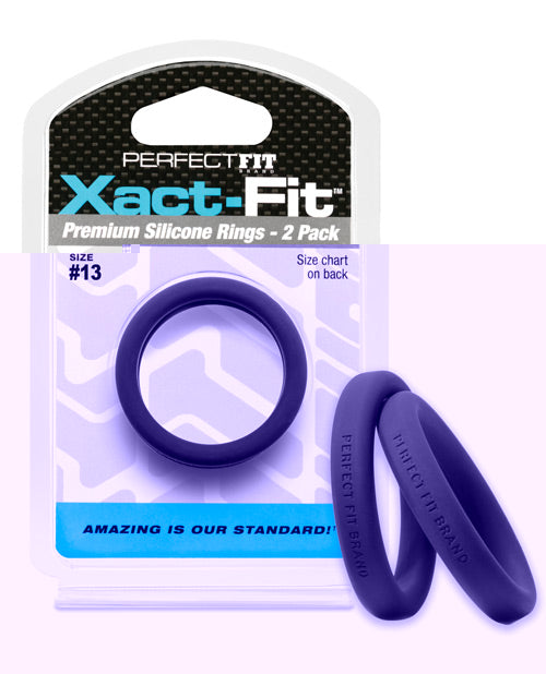 Perfect Fit Xact Fit #13 - Black Pack of 2