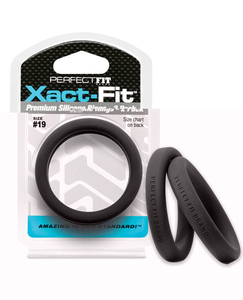 Perfect Fit Xact Fit #19 - Black Pack of 2