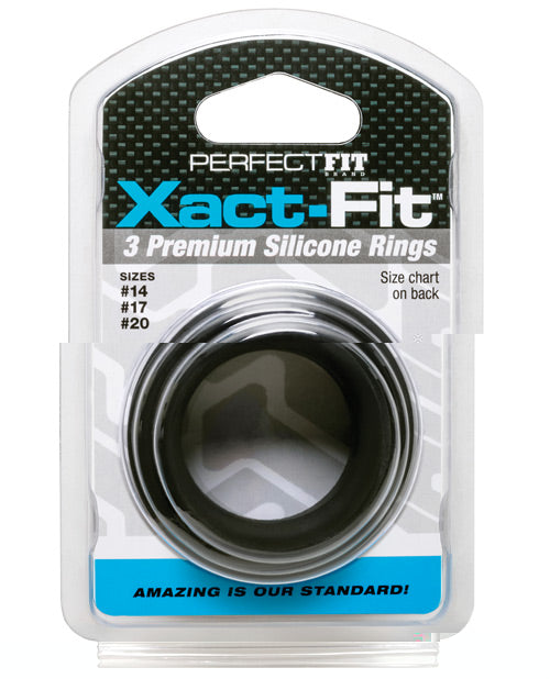 Perfect Fit Xact Fit 3 Ring Kit S/m/l - Black