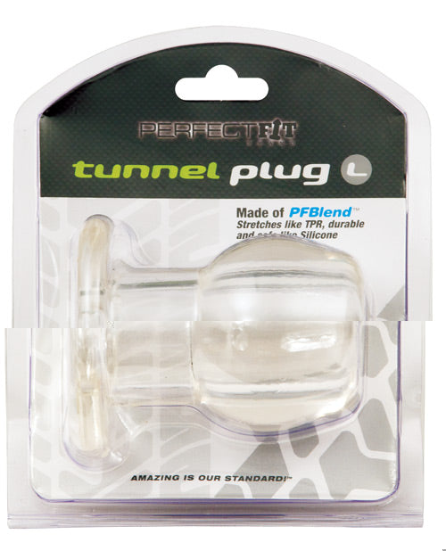 Perfect Fit Tunnel Plug Large - Clear