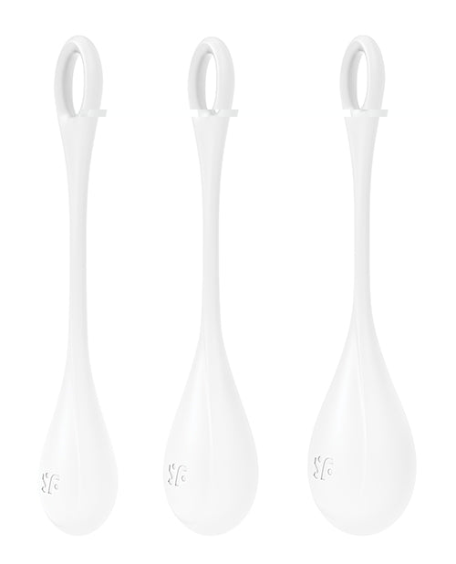 Satisfyer Yoni Power 1 Balls Training Set - White