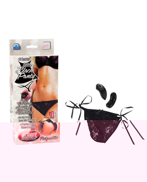 Jack Rabbit Remote Control Little Black Panty - 10 Function