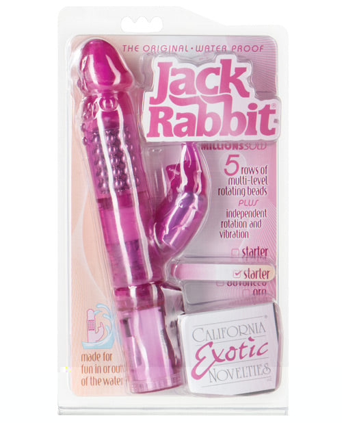 Jack Rabbit w/Floating Beads Waterproof - Pink