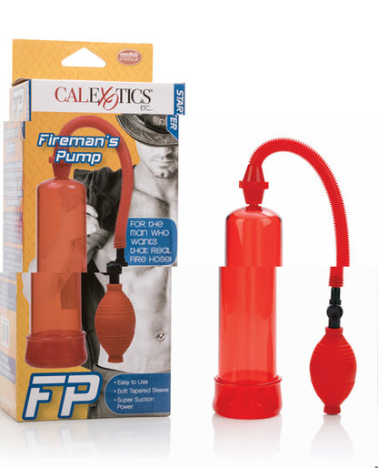 Fireman's Pump Masturbator - Red