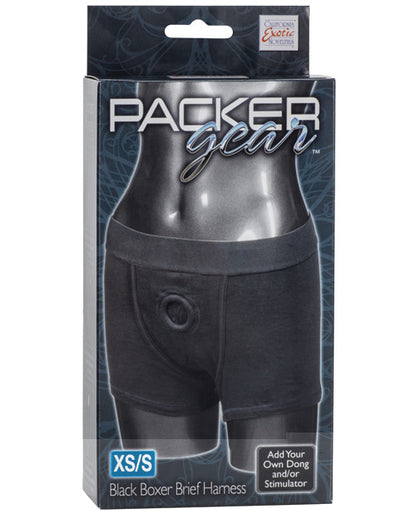 Packer Gear Boxer Harness XS/S - Black