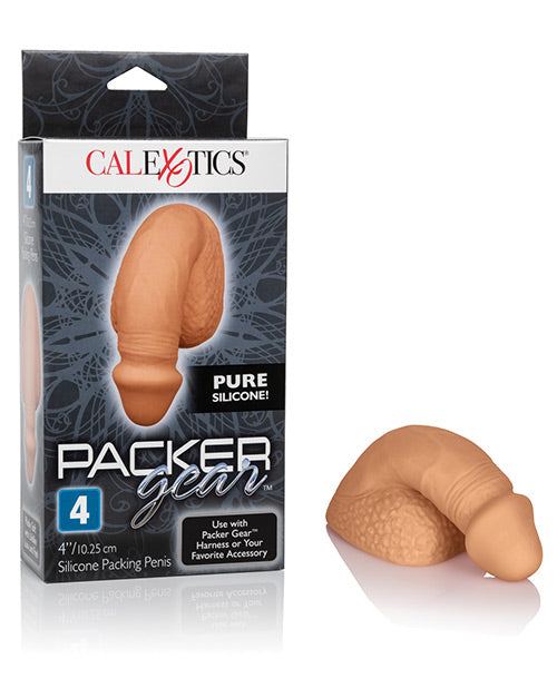 Packer Gear 4" Silicone Packing Penis - Tan