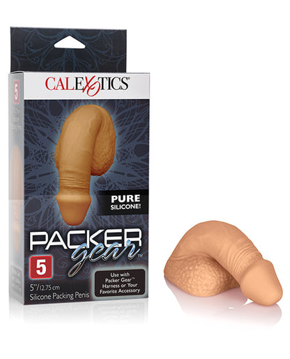 Packer Gear 5" Silicone Packing Penis - Tan