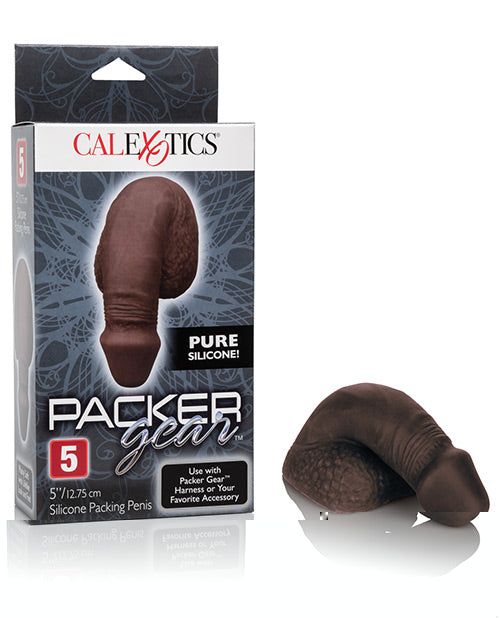 Packer Gear 5" Silicone Packing Penis - Black