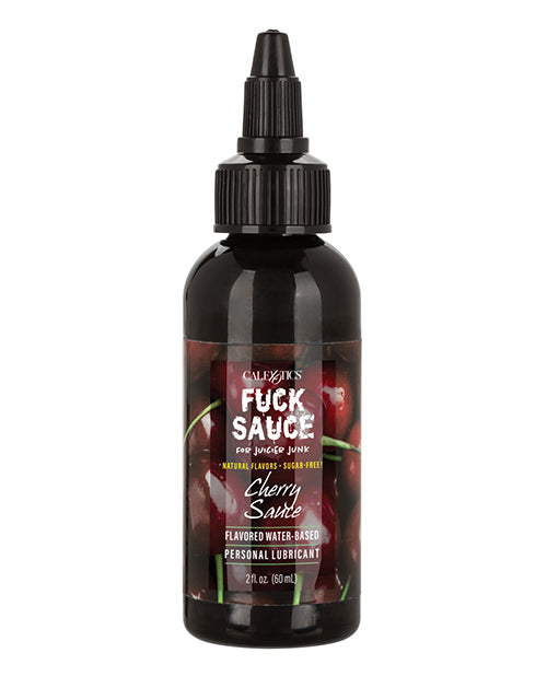 Fuck Sauce Flavored Water Based Personal Lubricant - 2 oz Cherry