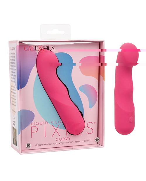 Liquid Silicone Pixies Curvy - Pink